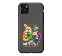Autism Awareness Giraffe It's OK To Be Different Case for iPhone 11 Pro Max