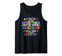 Autism Awareness I May Be Non Verbal But My Mama Ain't Tank Top