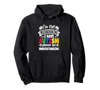 Autism Awareness I'm Not Misbehaving I Have Autism Pullover Hoodie