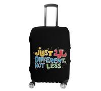 Autism Awareness Just Different Not Less Luggage Cover for Suitcase Protector Washable L