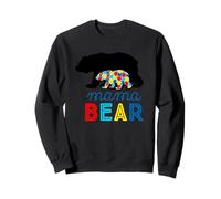 Autism Awareness Mama Bear Autistic Mom Gift Sweatshirt