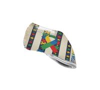 Autism Awareness Mom Dad USA Flag Autistic Awareness Autism Golf Blade Putter Cover Water Resistant Putter Headcover fits for Most Clubs
