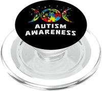 Autism Awareness Month Acceptance Love Inclusion Aware PopSockets PopGrip for MagSafe