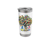Autism Awareness Month April Autistic Acceptance Be Kind Luv Stainless Steel Insulated Tumbler
