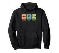 Autism Awareness Month Elements Periodic Table ASD Science Pullover Hoodie