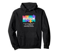 Autism Awareness Month Puzzle Piece Autistic Autism Warrior Pullover Hoodie