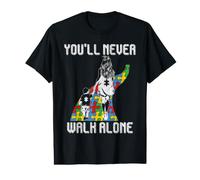 Autism Awareness Mother Son Autistic Kids Boys Autism Mom Value Graphic T-Shirt