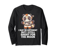Autism Awareness & Neurodiversity Pride- Shoot For the Moon Long Sleeve T-Shirt