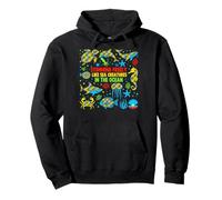 Autism Awareness Ocean Stimming Like Sea Creatures In The Pullover Hoodie