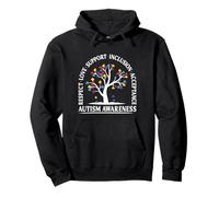 Autism Awareness Respect Love Support For Women Men Kids Pullover Hoodie