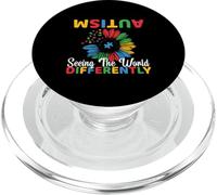 Autism Awareness Seeing The World Differently Neurodiversity PopSockets PopGrip for MagSafe