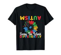 Autism Awareness Seeing The World Differently Neurodiversity T-Shirt