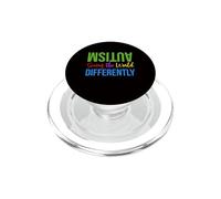 Autism Awareness Seeing The World Differently Support Gift PopSockets PopGrip for MagSafe