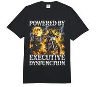 Autism Awareness Skeleton Meme ADHD Executive Dysfunction Comfort Colors Adult Heavyweight T-Shirt