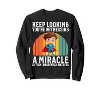 Autism Awareness Stuff Kids Autism Warrior Support Gifts Sweatshirt