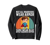 Autism Awareness Stuff Kids Autism Warrior Support Gifts Sweatshirt