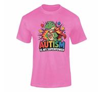 Autism Awareness T Shirt Different Ability Superpower Puzzle Support Autistic Design For Adults & Kids Orchid Pink XXL Style 3