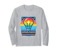 Autism Awareness Thinking Outside The Box Lightbulb Idea Long Sleeve T-Shirt