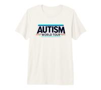Autism Awareness World Tours Acceptance Support Spectrum Premium T-Shirt
