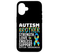 Autism Brother Autism Awareness Gifts Autism Matching Family Case for iPhone 16