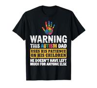 Autism Dad Autistic Children Humor Autism Awareness T-Shirt