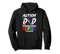 AUTISM DAD Some People Look Up to Their HEROES Pullover Hoodie