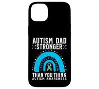 Autism Dad Stronger Than You Think Autism Awareness Gifts Case for iPhone 14 Plus
