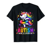 Autism Dancing to a Different Beat Awareness Support T-Shirt