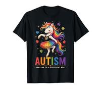 Autism Dancing to a Different Beat Neurodiversity T-Shirt