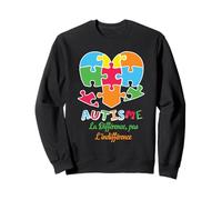 Autism Difference Not Indifference Autism Awareness Sweatshirt