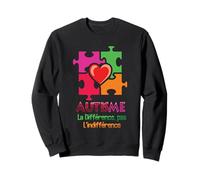 Autism Difference Not Indifference Awareness Month Sweatshirt
