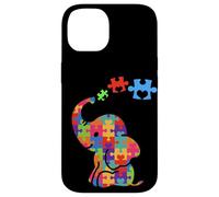 Autism Elephant Gift Autism Awareness Autistic Black Case for iPhone 14