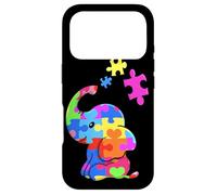 Autism Elephant Gift Autism Awareness Autistic Black Case for iPhone 17 Pro