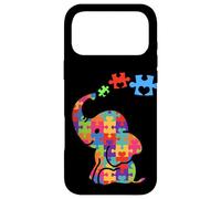 Autism Elephant Gift Autism Awareness Autistic Black Case for iPhone 17 Pro Max