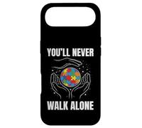 Autism Father Son Family World in Hands Kids Dad Autism Case for iPhone Air