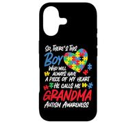 Autism Grandma Nana Boy Will Always Have My Heart Case for iPhone 17
