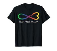 Autism Infinity Accept Understand Awareness Men Women Kids T-Shirt