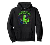 Autism Infinity Autism TRex Rizz Em with the Tism Pullover Hoodie