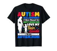 Autism is a Journey I Never Planned - Autism Awareness Mom T-Shirt