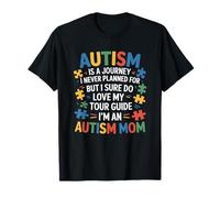 Autism is A Journey I Never Planned, SPED Teacher Warriors T-Shirt