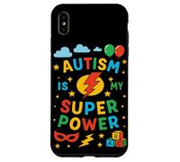 Autism is My Super Power Awesome Awareness Autistic Month Case for iPhone XS Max