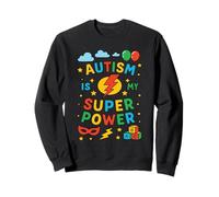 Autism is My Super Power Awesome Awareness Autistic Month Sweatshirt