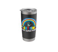 Autism is My Super Power Stainless Steel Insulated Tumbler
