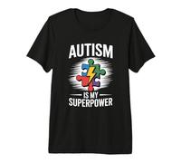 Autism is My Superpower - Autism Awareness Autistic Kids Premium T-Shirt