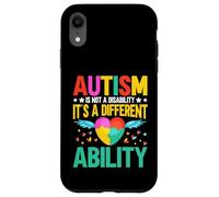 Autism is not a Disability its a different Ability Autism Case for iPhone XR