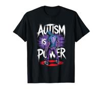 Autism is Power Empowerment Graphic Rebel Style Art T-Shirt