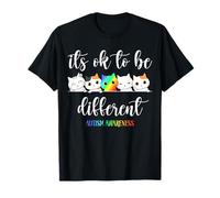 Autism It's Ok to Be Different ADHD Autistic Neurodiversity T-Shirt