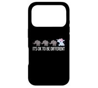 Autism It's Ok To Be Different Elephant Funny Being Unique Case for iPhone 17 Pro