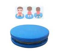 Autism Kids Swivel Chair - Close To The Ground, Stable Soft Seat Cushions, Sensory Carousel, Multi-Posture Training Chair