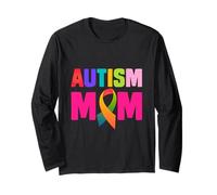 Autism Mom Awareness Autistic Parents Autistic Support Long Sleeve T-Shirt